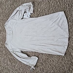 NWT Copper Fit Dress/Tunic Oatmeal Heather Long Sleeve Replenish Medium